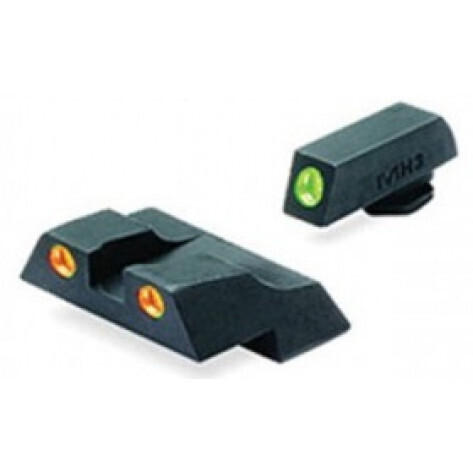 MEPROLIGHT Glock G26 G27 G/O Fix Set TD Orange