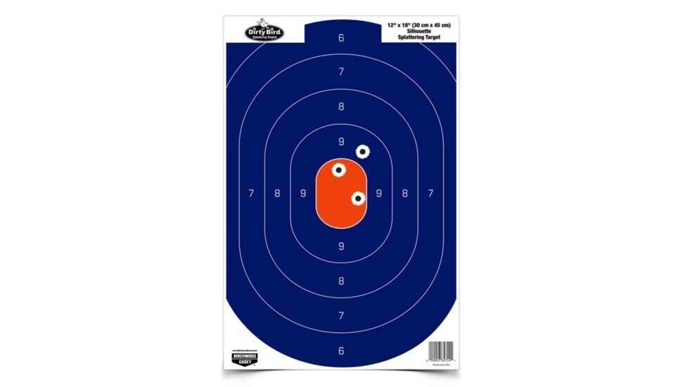 Birchwood Casey Target Darkotic 12X18 Sil Bio
