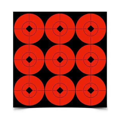 Birchwood Casey Target Spots 2  (10 Sheets - 90)