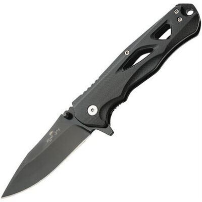 Bear &amp; Son Mc-400-B4-B Black Linerlk Knife