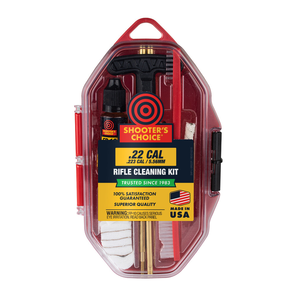 Shooter&#39;s Choice Rifle Clean Kit, Calibre: 22Cal