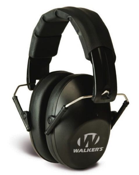 Walker&#39;s Pro Low Profile Passive Earmuffs Pink Camo