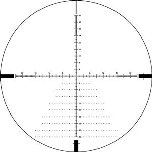 Vortex Diamondback Tactical 6-24X50, Reticle: MOA