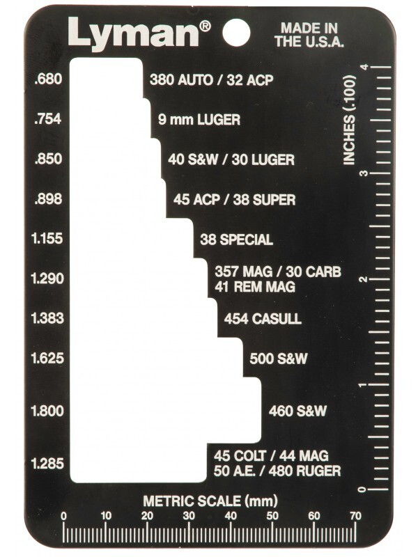 Lyman E-Zee Case Gauge Pistol/Revolver