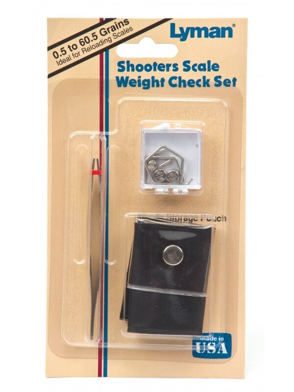 Lyman Scale Weight Check Set (Shooters)