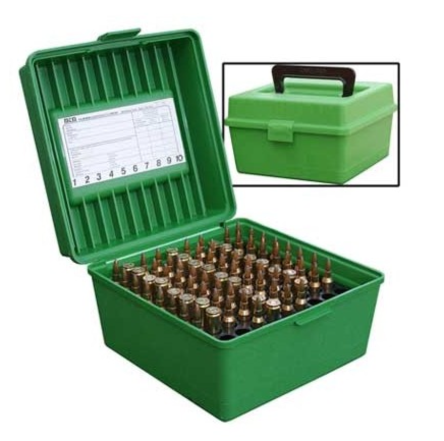 MTM Ammo Box 100 Rd Flip Top