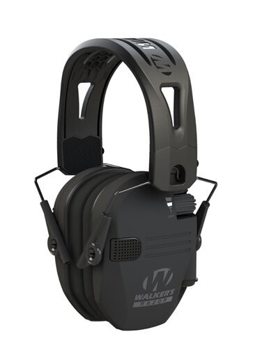 Walker&#39;s Razor Tacti-Grip Series Earmuffs, Colour: Black