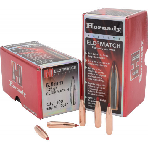 Hornady 6.5-123Gr ELD Match (100)