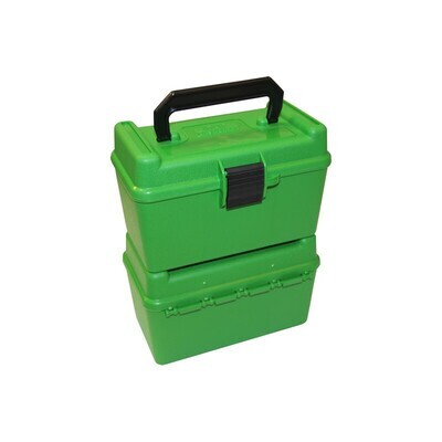 MTM Ammo Box 378 Wby Mag - .500 Ne Green