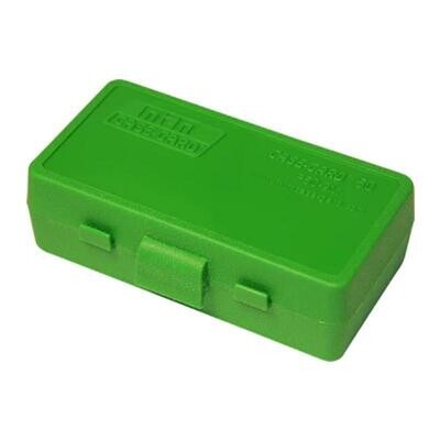 MTM Ammo Box 50 Rd 44 Mag Green