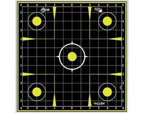 Allen EZ Aim Sight In Splash Target 12x12&quot; 12 Pack