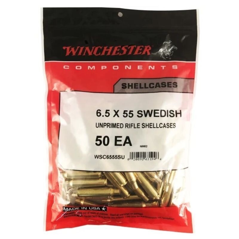 Win Cases 6.5X55 Swedish (50)