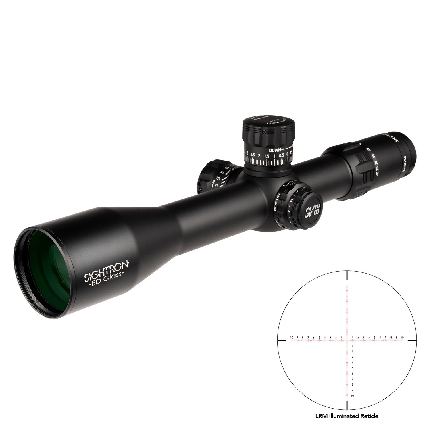Sightron SVIII 5-40x56 ED IR Zero Stop