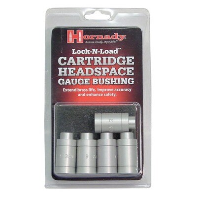 Hornady Lock-n-Load Cartridge Headspace Gauge Bushing Kit Without Body