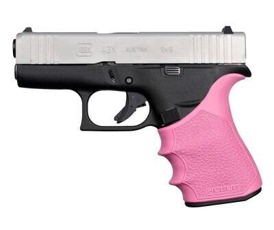 Hogue Beavertail Grip Glock 43X/48 Pink