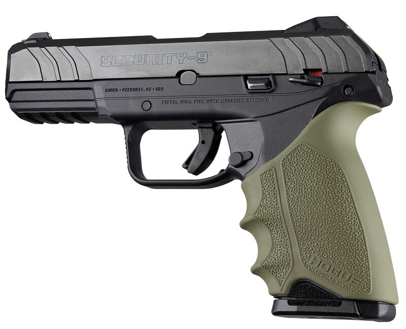 Hogue Beavertail Grip Ruger Security 9 Od.Grn