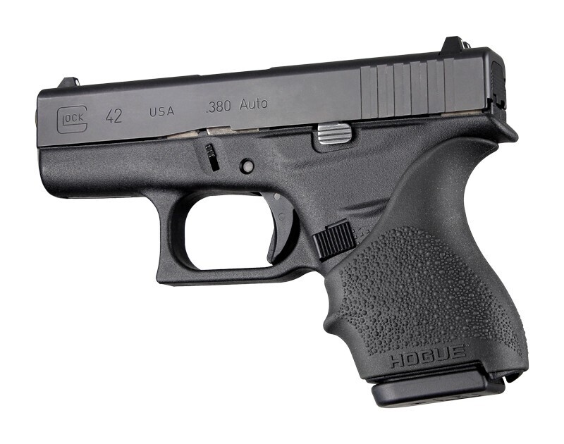Hogue Beavertail Grip Glock 42/43 Black