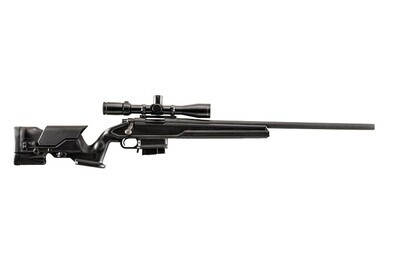 ProMag Archangel Precision Stock for 700 Rem with Aluminium Pillar Bedding - Black