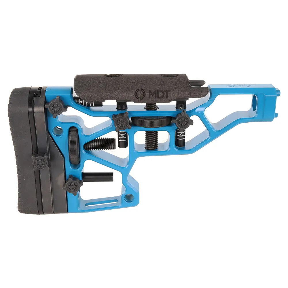 MDT SRS Standard Skeleton Rifle Buttstock - Cerakote Sky Blue