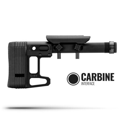 MDT SCS-Lite Skeleton Carbine Stock - Cerakote Black