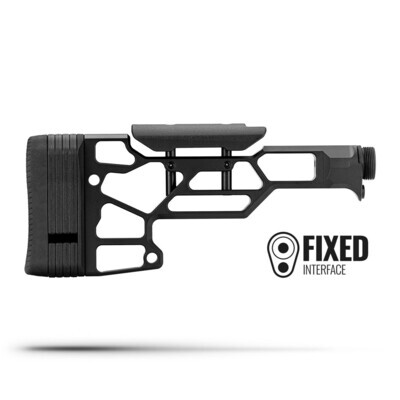 MDT SRS-Lite Skeleton Rifle Stock - Cerakote Black