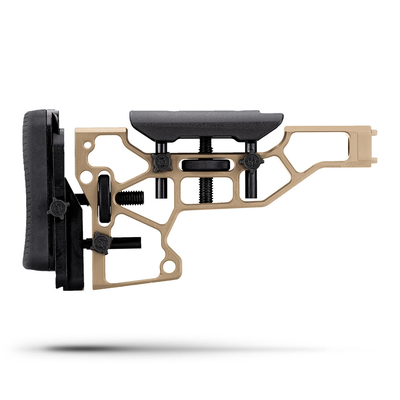 MDT SRS-X Skeleton Rifle Stock - Cerakote FDE