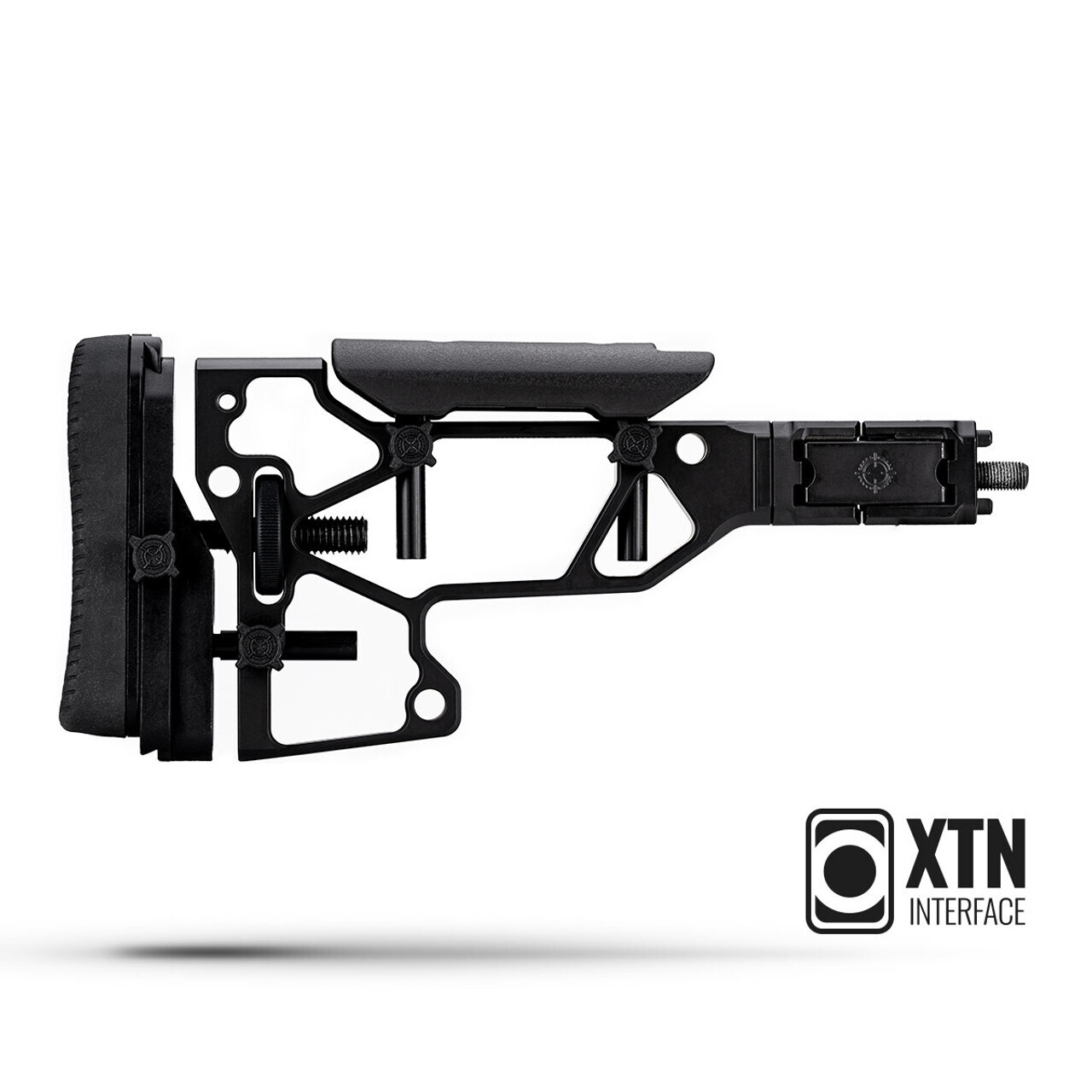 MDT SRS-XF Skeleton Rifle Stock Folding - Cerakote Crimson Red