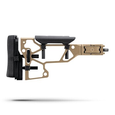 MDT SRS-XF Skeleton Rifle Stock Folding - Cerakote FDE
