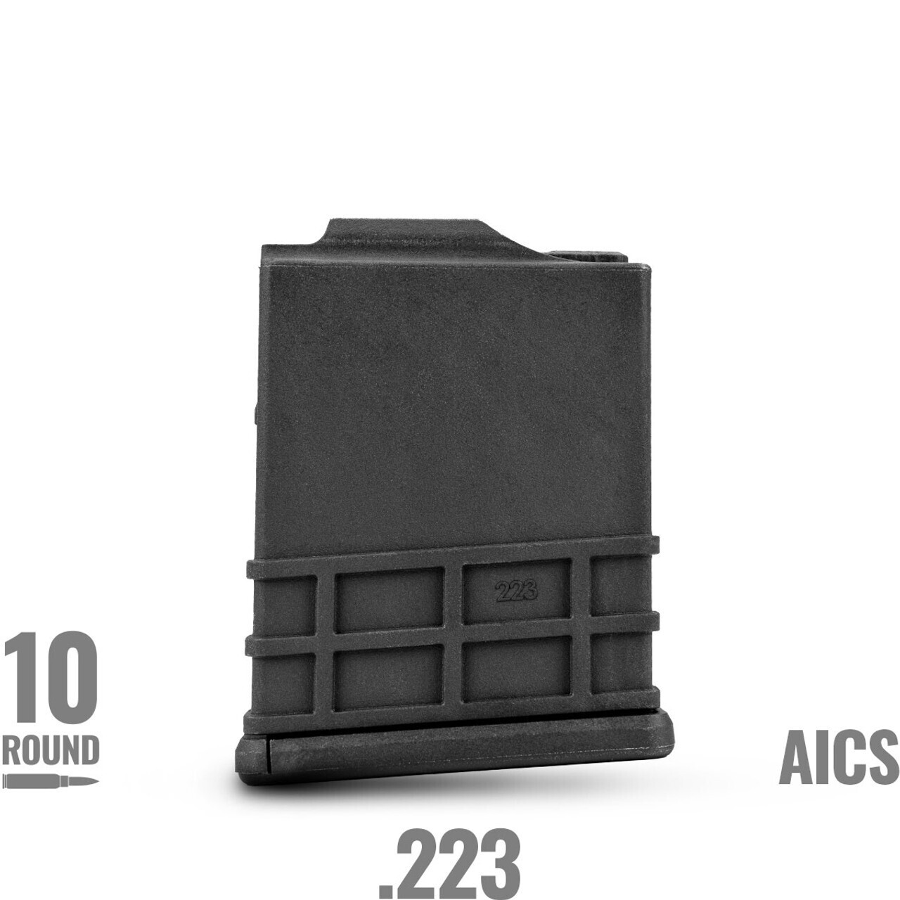 MDT 10 Round Polymer Magazine - .233 Black