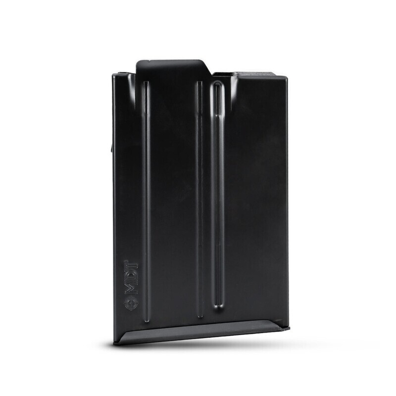 MDT 12 Round Metal Magazine with Binder Plate - .308 / 6.5 Creedmoor Black