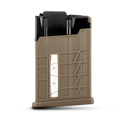 MDT 10 Round Poly/Metal Magazine - .308 / 6.5 Creedmoor FDE