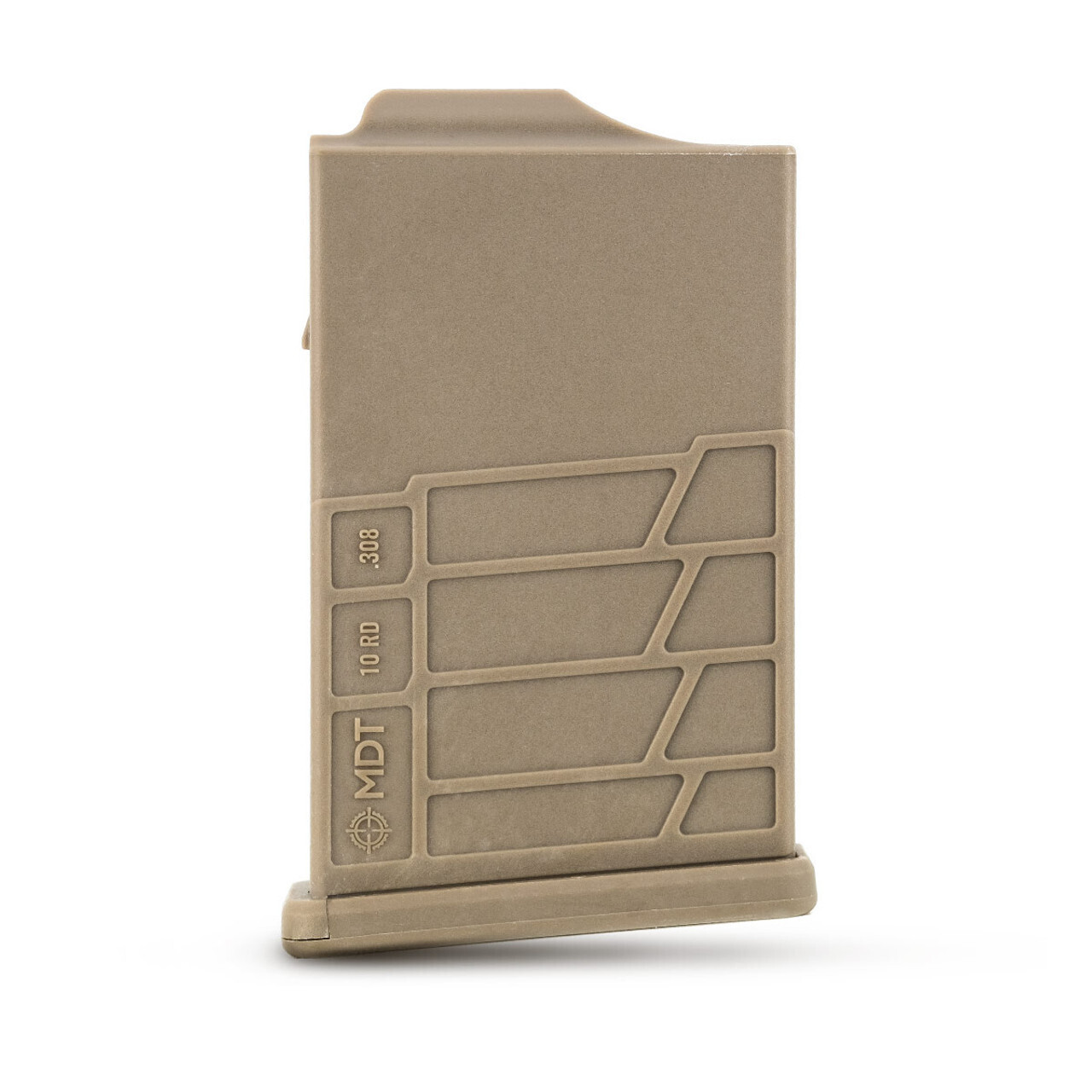MDT 10 Round Polymer Magazine - .308 / 6.5 Creedmoor FDE