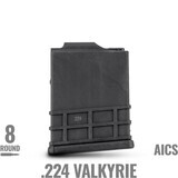 MDT 8 Round Polymer Magazine - .224 Valkyrie Black