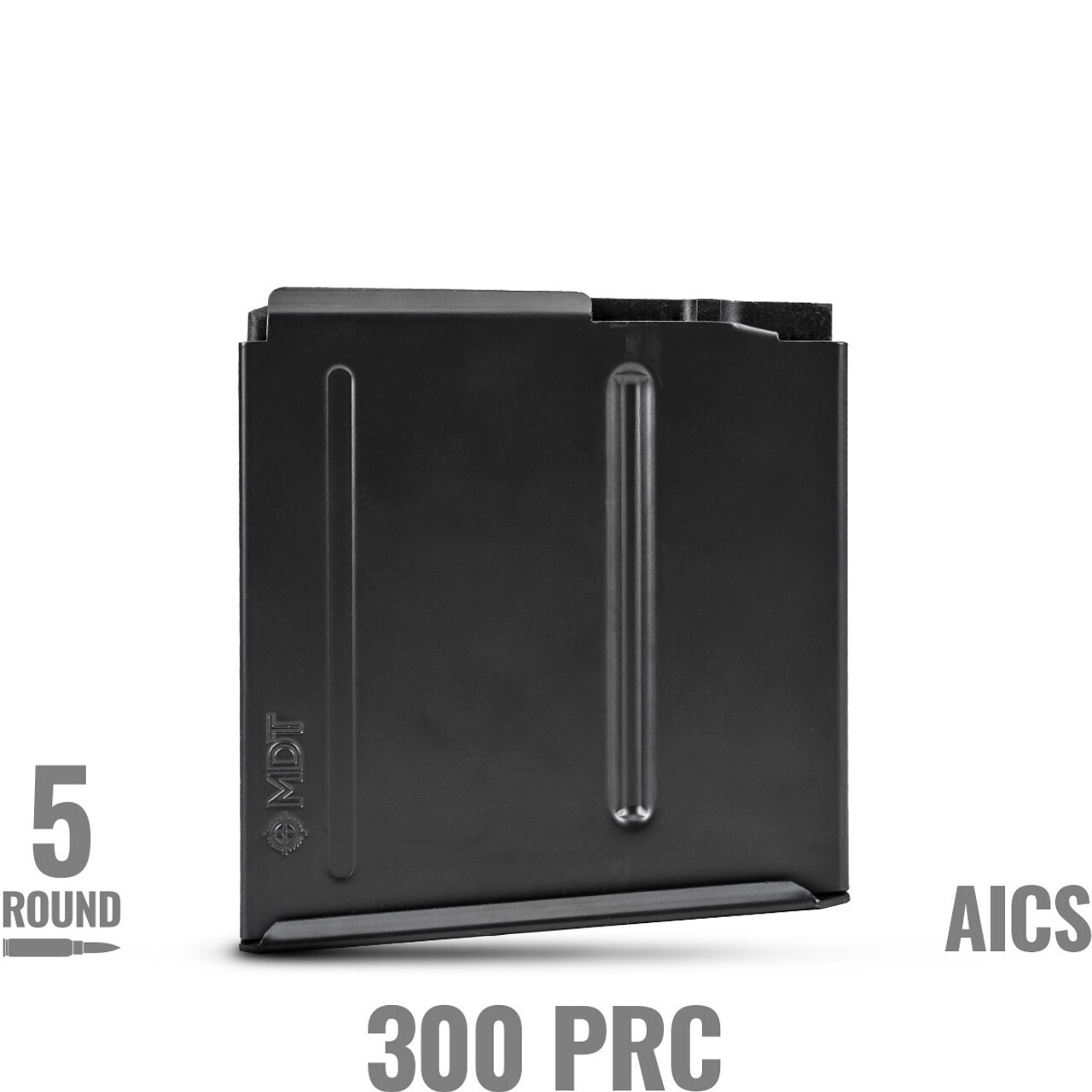 MDT 5 Round Metal Magazine - .300 PRC Black