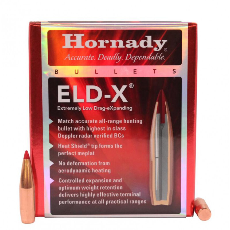 Hornady 338 Cal .338 230 gr ELD-X (100)