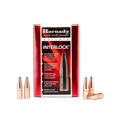 Hornady 30Cal .308 165gr InterLock® BTSP