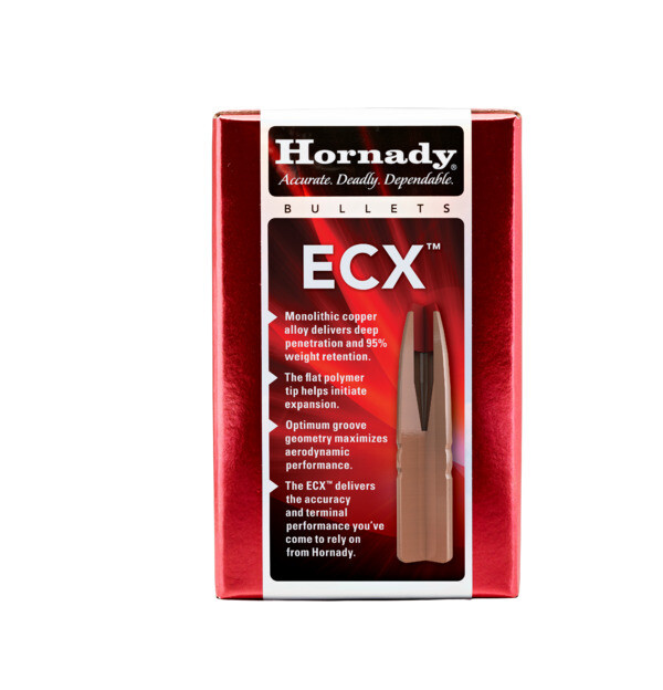 Hornady 6.5mm .264 140 gr ECX (50)