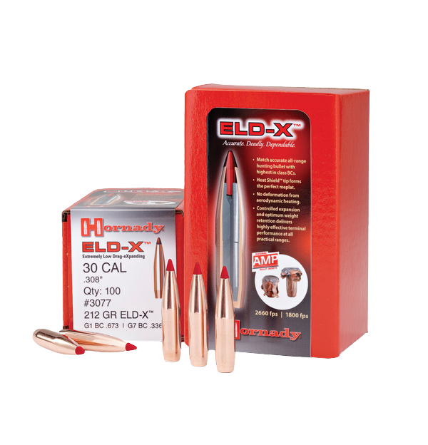 Hornady 7mm .284 162 gr ELD-X (100)