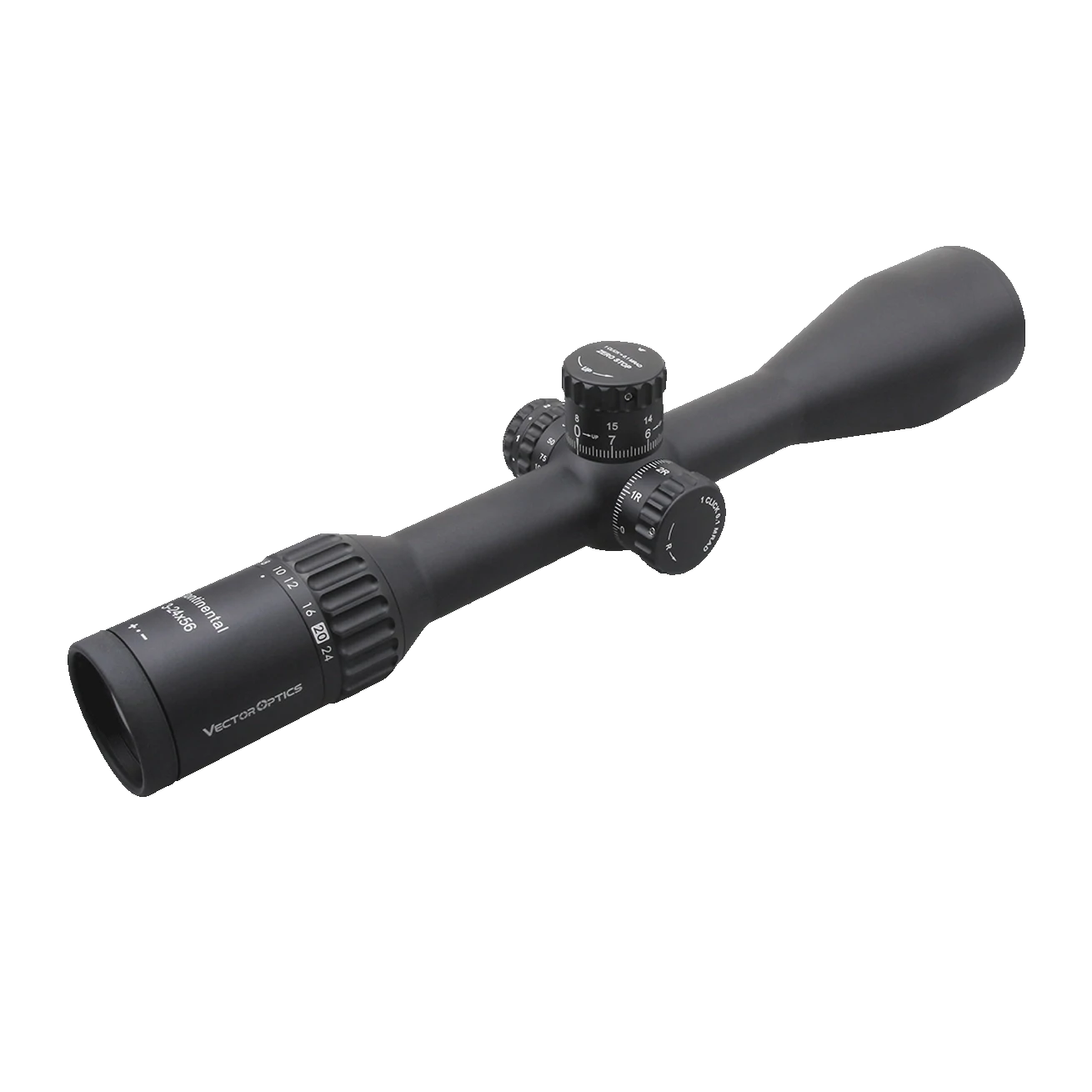 Vector Optics Continental x8 3-24x56 SFP ZERO STOP Tactical Scope ED