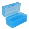 Tsunami Ammo Box 50 Small Rifle Blue