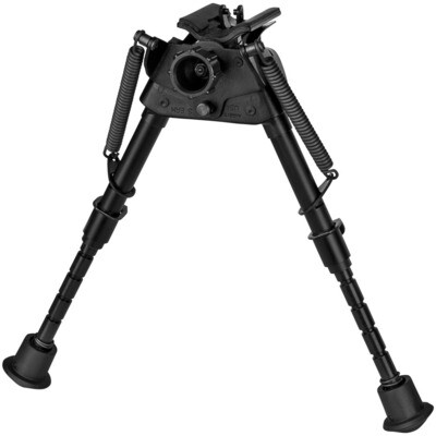 Harris BRM 6-9&quot; Leg Notched. Rotate Base Bipod
