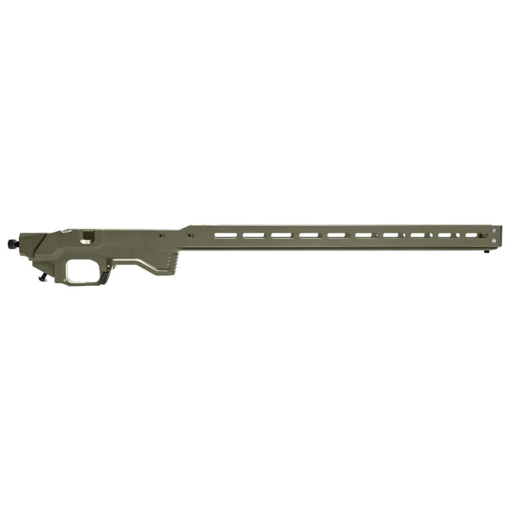 MDT ACC Premier Chassis Base - Remington 700 LA CIP 3.850 (OD Green)