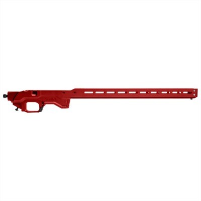MDT ACC Premier Chassis Base - Remington 700 LA CIP 3.850 (Red)