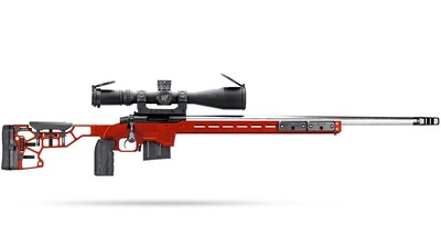 MDT ACC Premier Chassis System - Howa 1500 SA/Weatherby Vanguard SA (Red)