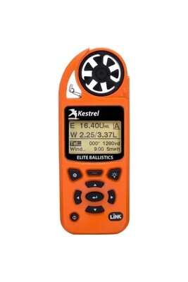 Kestrel 5700 Elite Weather Meter with Applied Ballistics and LINK (Blaze Orange)