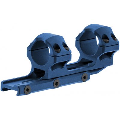 UTG ACCU-SYNC® 1&quot; Medium Profile 34mm Offset Picatinny Scope Rings - Blue