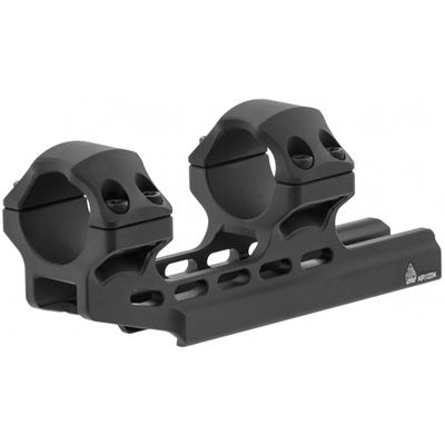 UTG ACCU-SYNC® 1&quot; High Profile 34mm Offset Picatinny Scope Rings - Black