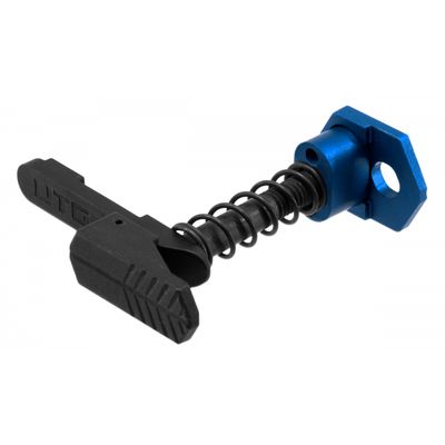 UTG Ambidextrous Extended Magazine Release for AR15 - Blue