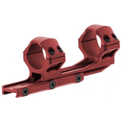 UTG ACCU-SYNC® 30mm Medium Profile 50mm Offset Picatinny Scope Rings - Red