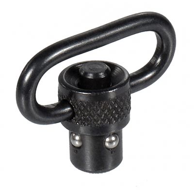 UTG Standard Push Button Steel QD Sling Swivel - 1&quot; Loop